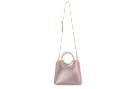 Lucky Bees 1229 Bolsa de cuerpo en polvo de cuero de polivinilo para mujer